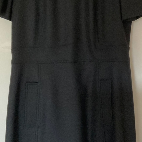 Judith & Charles Size 10 Wool Black Dress - Picture 4 of 8